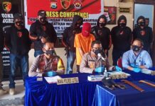 Gelar Konferensi Pers, Kapolres Luwu Utara : Pembunuhan di Tandung Tidak Ada Kaitannya Dengan Pilkades