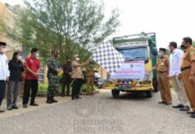 Dampak Pandemi Covid-19, Bupati Budiman Salurkan Bantuan Beras PPKM