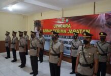 Kapolres Luwu Timur Pimpin Serah Terima Jabatan