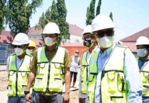 Budiman Pantau Progress Pembangunan Ruang Rawat Inap Satu Pasien Satu Kamar