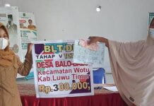 Pemdes Balobalo Salurkan BLT-DD Tahap VÂ