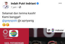 Greysia Polii dan Apriyani Rahayu Raih Emas di Olimpiade, Bupati Luwu Utara : Kami Bangga !