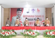 Sufriaty Pimpin Ketua Kwarcab Gerakan Pramuka Luwu Timur