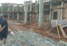 Sembari Berolahraga, Bupati Tinjau Lokasi BBG dan Gedung Perpustakaan Daerah