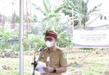 Bupati Luwu Timur Letakkan Batu Pertama Pembangunan Gedung Sekretariat PHDI
