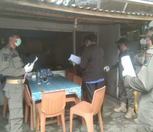 Tim Terpadu Kecamatan Wotu Sosialisasi Penerapan PPKM Level 4