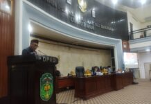 Paripurna DPRD, Bupati Lutim Jawab Pemandangan Umum Fraksi Atas Empat Ranperda