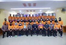 Lepas Kontingen PBVSI Luwu Utara, Kapolres Luwu Utara : Jaga Sportivitas dan Nama Baik Luwu Utara