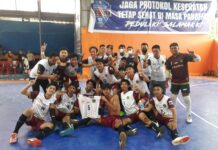 Tahan Imbang Bantaeng, Futsal Lutim Amankan Tiket Porprov 2022
