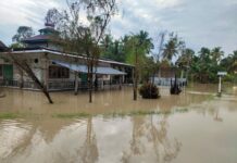 Curah Hujan Tinggi di Luwu Utara, Kapolsek Baebunta : Ratusan Rumah Terendam Banjir di Enam Desa