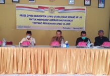 Reses DPRD Luwu Utara, Plt.Camat Malangke Berharap Fasilitas Infrastruktur Jalan dan Pemberdayaan Masyarakat