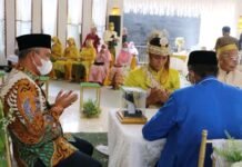Bupati Luwu Timur Jadi Saksi Nikah Keponakan Ketua DPRD Kota Palopo