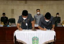 Pemda dan DPRD Luwu Timur Sepakati KUA dan PPAS APBD Perubahan TA 2021