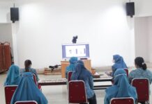 Ketua TP PKK Lutim Ikuti Dialog Publik Pencegahan Kanker Payudara dan Leher Rahim Secara Virtual