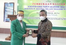 Bupati Luwu Timur Orasi Ilmiah Dipembukaan Semester Gasal IAIN Palopo