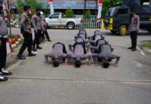 Kapolres Luwu Timur Terima 10 Orang Bintara Remaja
