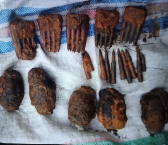 Warga di Luwu Utara Temukan Granat dan Peluru
