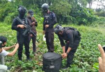 Lima Granat Nanas Temuan Warga Luwu Utara Berhasil Diledakkan Tim Jibom Polda Sulsel