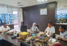 Silaturahmi ke BNPB-RI, Bupati Luwu Utara Ajukan Proposal Dana Siap Pakai Untuk Perbaikan Rumah Rusak