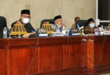 Bupati Luwu Timur Jawab Pandangan Fraksi-Fraksi DPRD Terkait APBD Perubahan TA 2021