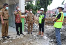 Bupati Kembali Tinjau Progres Pembangunan RRI dan Gedung OK/Bedah RSUD I Lagaligo