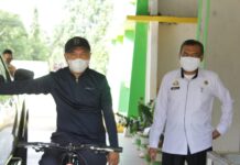 Keliling Bersepeda, Bupati Lutim Dapati Masih Ada OPD Belum Jalankan Program Rabu Sehat