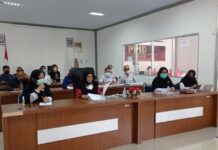 Ketua Forum KKS Luwu Timur Ikuti Penilaian STBM Secara Virtual