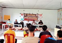 Pjs Kepala Desa Sassa, Buka Secara Resmi Pelatihan “Sablon dan Percetakan,” Karang Taruna Ampu Raya