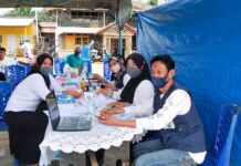 Pemdes Wewangriu Kerjasama UPTD Puskesmas Malili Laksanakan Vaksin Covid-19 Tahap 1 dan 2