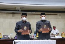 Pemda dan DPRD Luwu Timur Sepakati Ranperda Perubahan APBD TA 2021