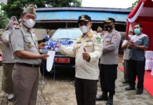 Peringatan Hantaru ke 61, Bupati Luwu Timur Serahkan Kendaraan Operasional Ke BPN