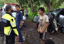 Kronologis Tabrakan Ambulans Tomoni Timur, Empat Korban Dirawat !