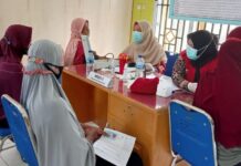 Cegah Penyebaran Covid19, Pemdes Madani Adakan Vaksin Tahap Pertama