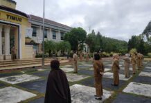 Pimpin Apel, Sekda Tekankan Absensi Online Harus Foto Wajah