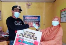 Pemdes Lestari Kembali Salurkan BLT-DD ke 32 KPM