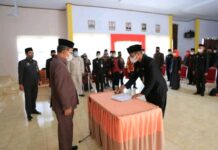 Sekda Luwu Timur Lantik 49 Kepala Sekolah