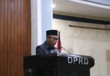 Budiman Paparkan Program Prioritas APBD Tahun 2022 di Paripurna DPRD