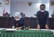 Pemda Bersama DPRD Luwu Utara Setujui Ranperda Perubahan APBD Luwu Utara TA 2021 Menjadi Perda