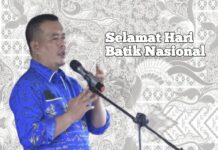 Hari Batik Nasional, Wakil Ketua DPRD Luwu Utara : Batik Identitas Nasional, Harga Diri Jangan Hilang