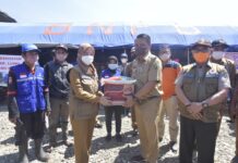 Bantu Korban Banjir, Bupati Luwu Utara Bawa Dapur Umum Beserta Personil ke Walmas