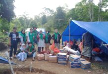 Peduli Sesama, PERLIMA Salurkan Bantuan ke 30 KK Terdampak Longsor di Dusun Sangtandung