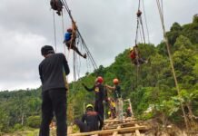 Bukan Pemerintah, Jembatan dan Masjid di Luwu Dibangun Relawan