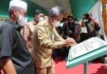 Majukan Ekonomi Masyarakat, Bupati Resmikan Pabrik Kelapa Sawit PT. MPA