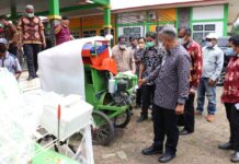 Serahkan Alsintan, Bupati Luwu Timur : Jaga dan Peliharalah Dengan Baik