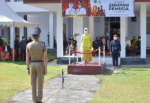 Berpakaian Adat, Upacara Hari Sumpah Pemuda ke-93 di Luwu Utara Digelar Terbatas dengan Prokes Ketat