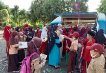 Tingkatkan Minat Baca Masyarakat, Dinas Perpustakaan Lutim Gelar Perpuskel