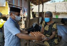 Bank Sulselbar Cabang Malili Dukung Aksi Sedekah Jum’at ASN Setdakab Lutim