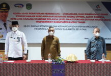 BPKP Sulsel Jadi Narasumber Pada Bimtek Aparat Pengawas Inspektorat Luwu Timur
