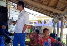 Tinjau Lokasi Penerima Bantuan Program Bedah Rumah Aspirasi dari Fraksi PAN, Ini Harapan Karemuddin
