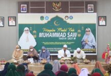 Tim Penggerak PKK Kabupaten Luwu Timur Peringati Maulid Nabi Muhammad SAW
